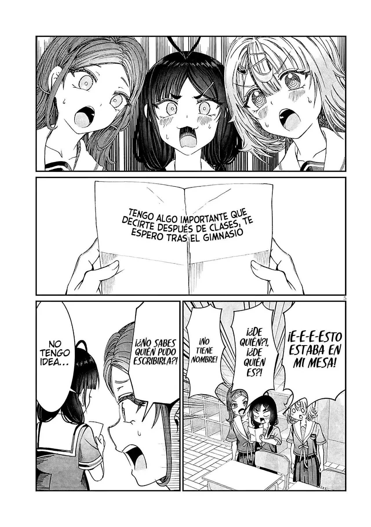 Kimi Wa Yakamashi Tojite Yo Kuchi Wo! - Capítulo 31 - Página 5 - LectorTMOo