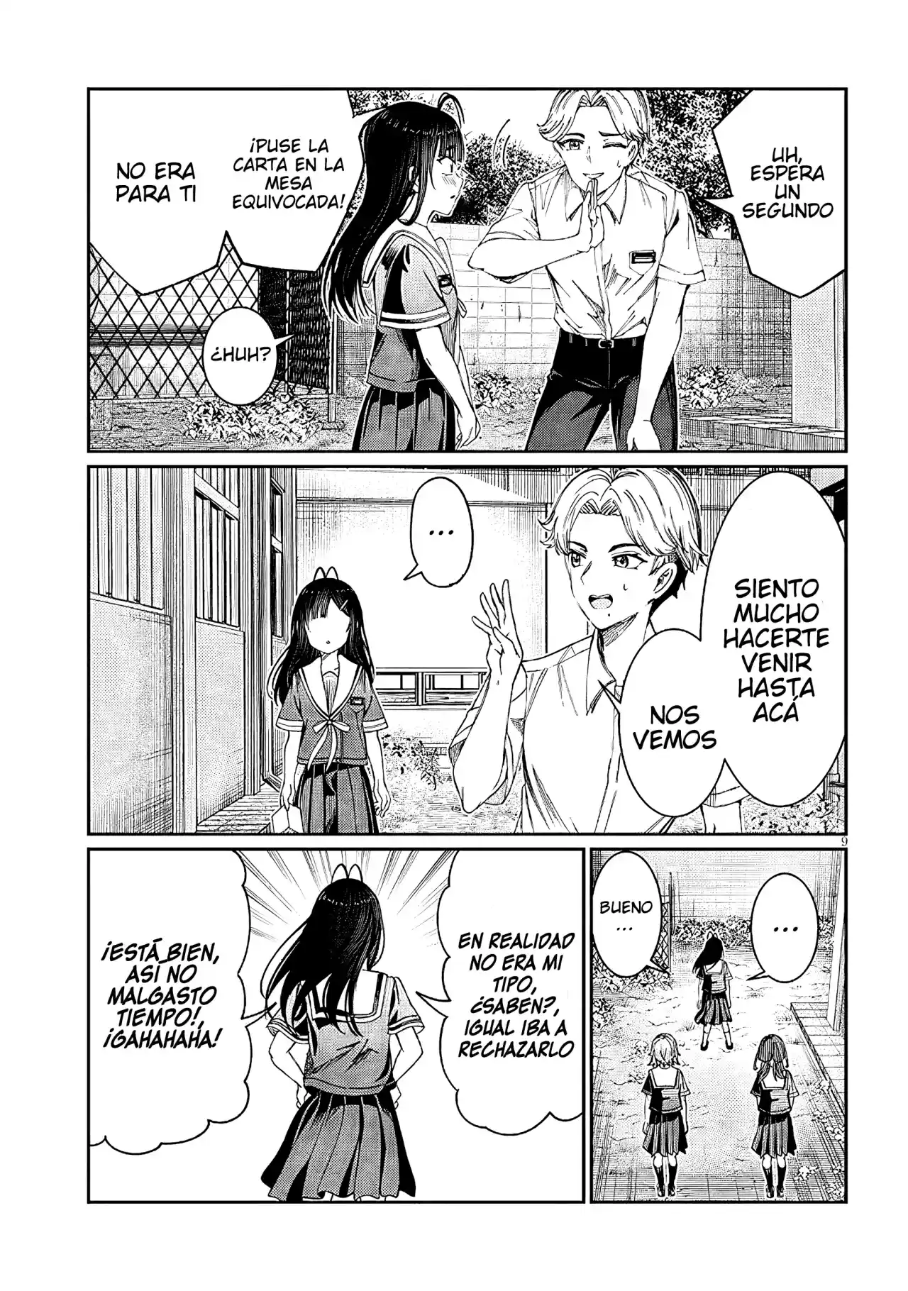 Kimi Wa Yakamashi Tojite Yo Kuchi Wo! - Capítulo 31 - Página 9 - LectorTMOo