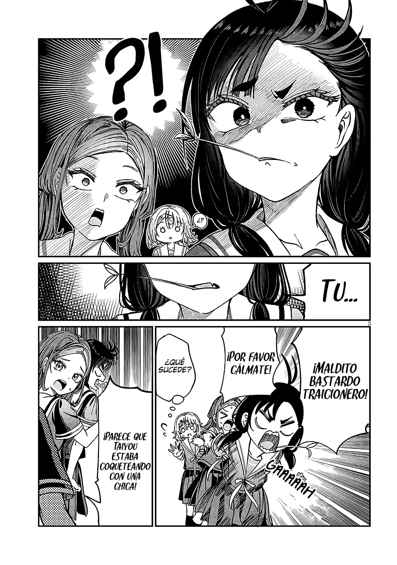 Kimi Wa Yakamashi Tojite Yo Kuchi Wo! - Capítulo 32 - Página 3 - LectorTMOo