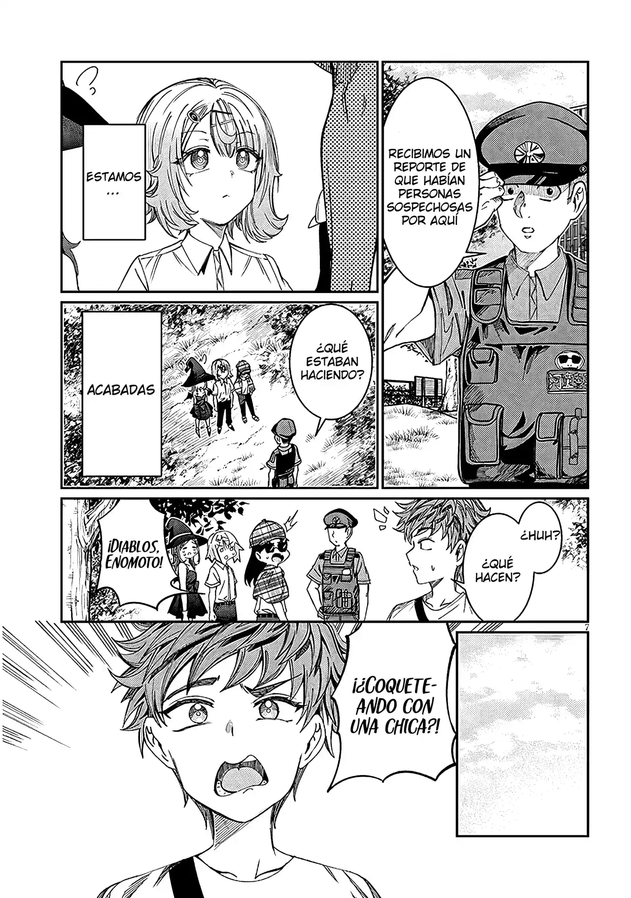 Kimi Wa Yakamashi Tojite Yo Kuchi Wo! - Capítulo 32 - Página 7 - LectorTMOo