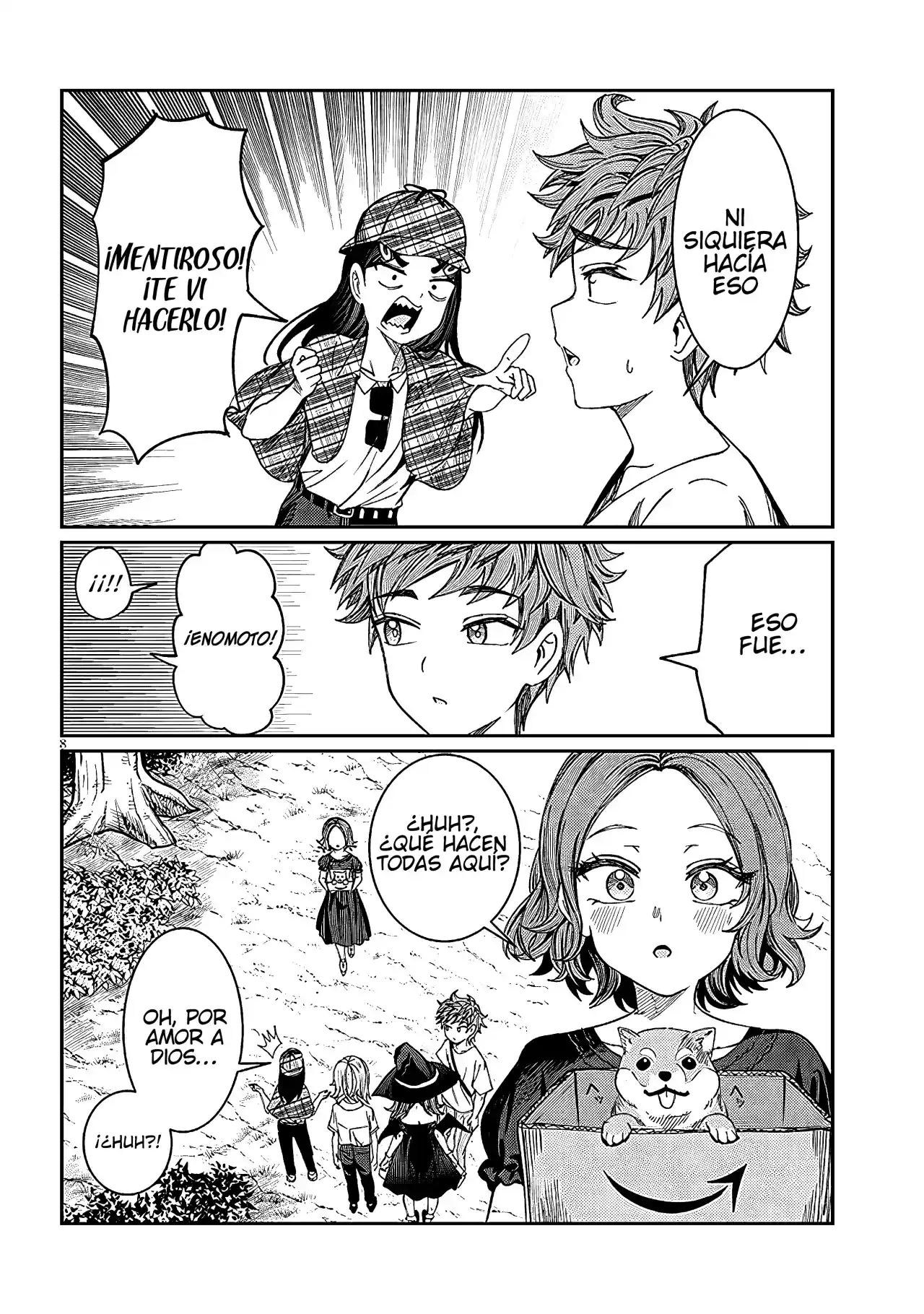 Kimi Wa Yakamashi Tojite Yo Kuchi Wo! - Capítulo 32 - Página 8 - LectorTMOo