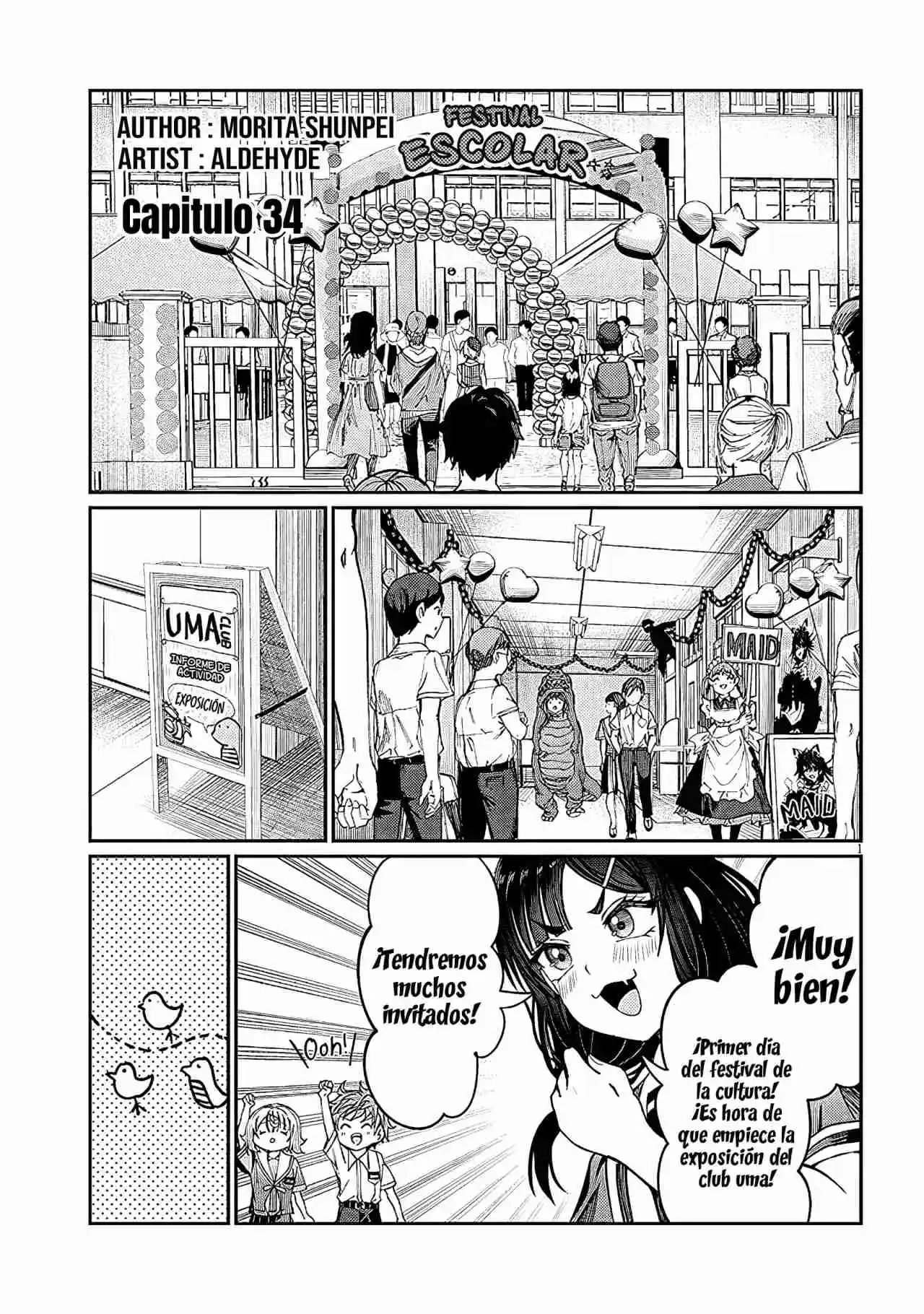 Kimi Wa Yakamashi Tojite Yo Kuchi Wo! - Capítulo 34 - Página 2 - LectorTMOo