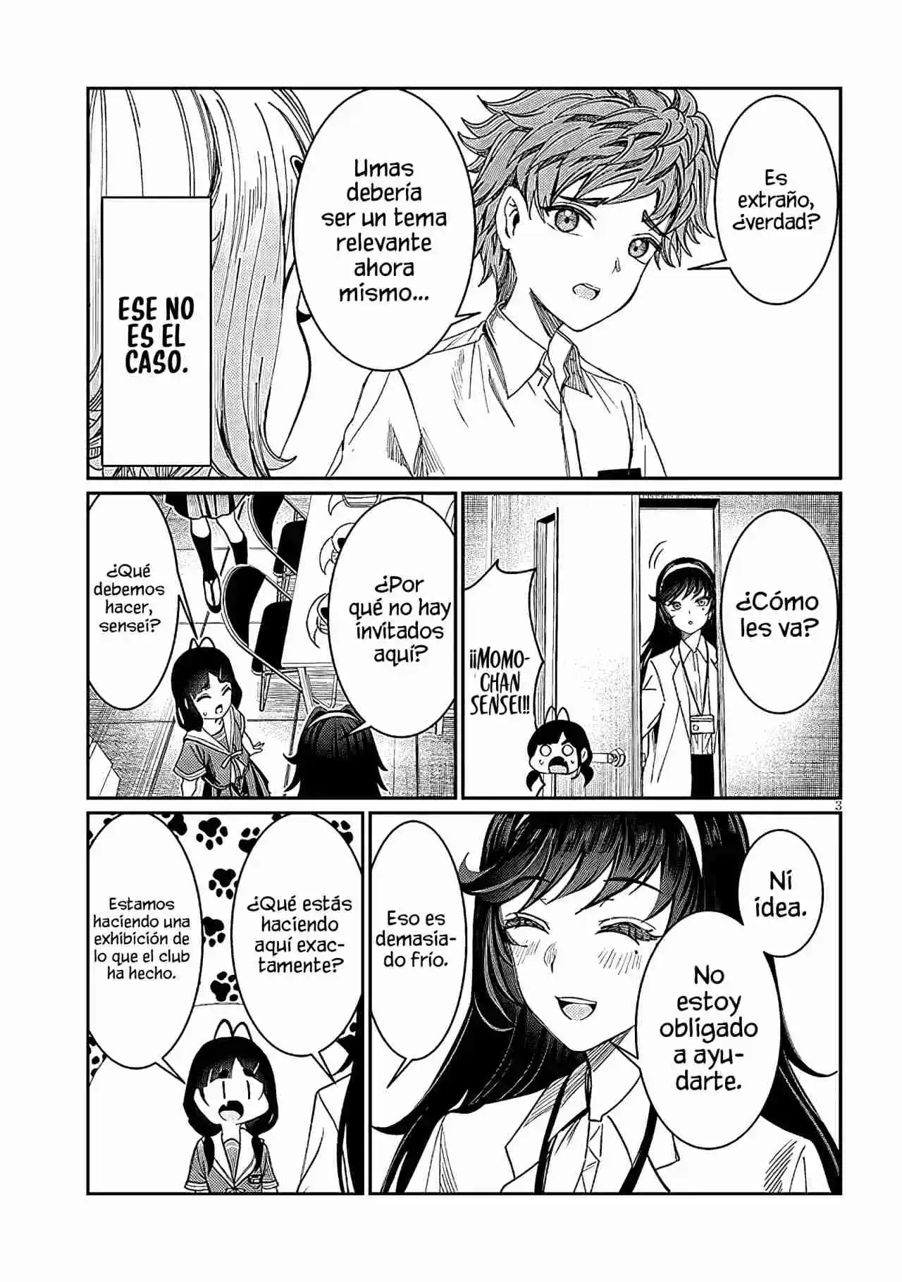 Kimi Wa Yakamashi Tojite Yo Kuchi Wo! - Capítulo 34 - Página 4 - LectorTMOo