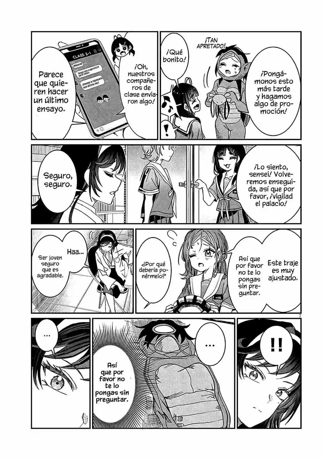 Kimi Wa Yakamashi Tojite Yo Kuchi Wo! - Capítulo 34 - Página 8 - LectorTMOo