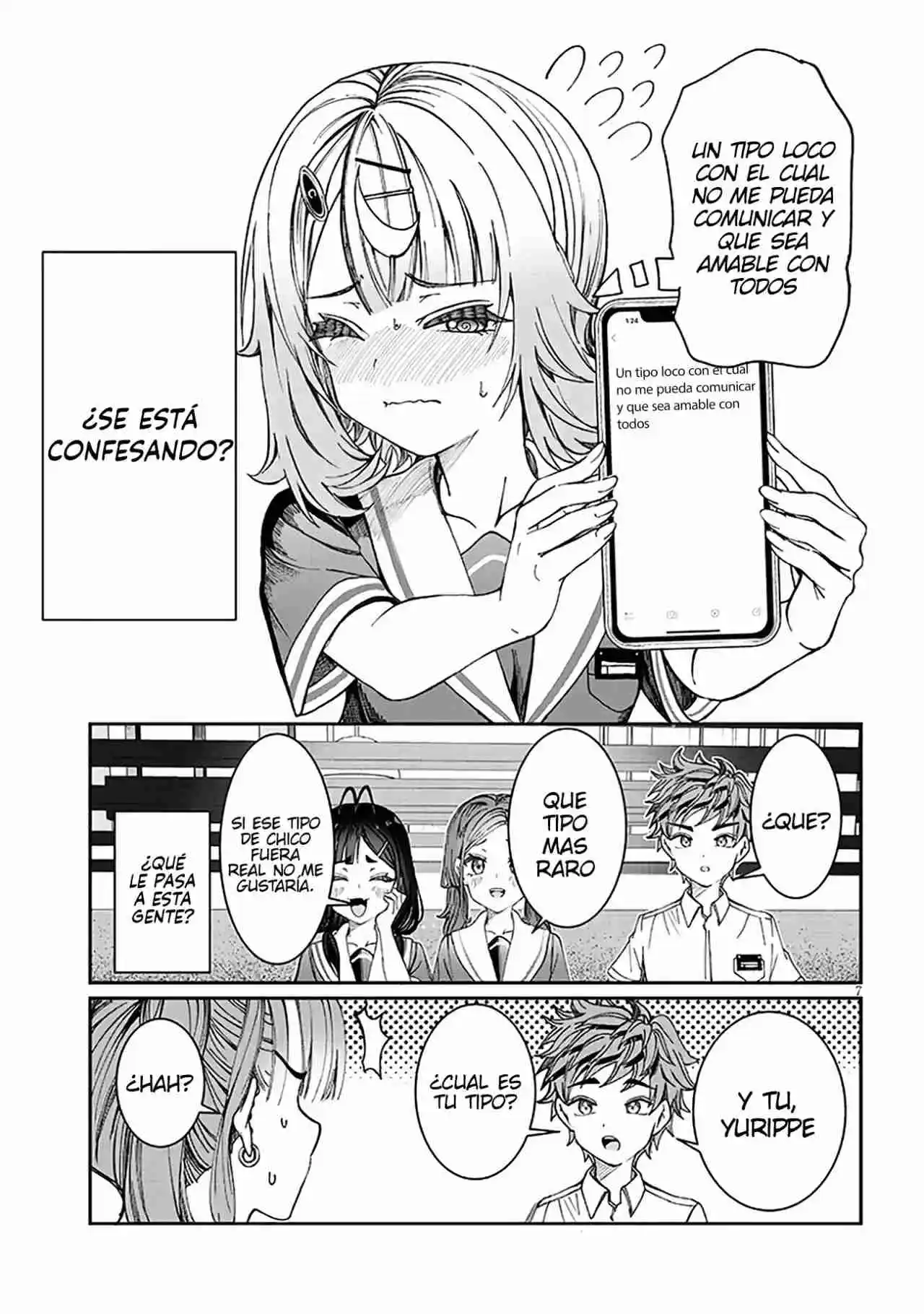 Kimi Wa Yakamashi Tojite Yo Kuchi Wo! - Capítulo 36 - Página 8 - LectorTMOo