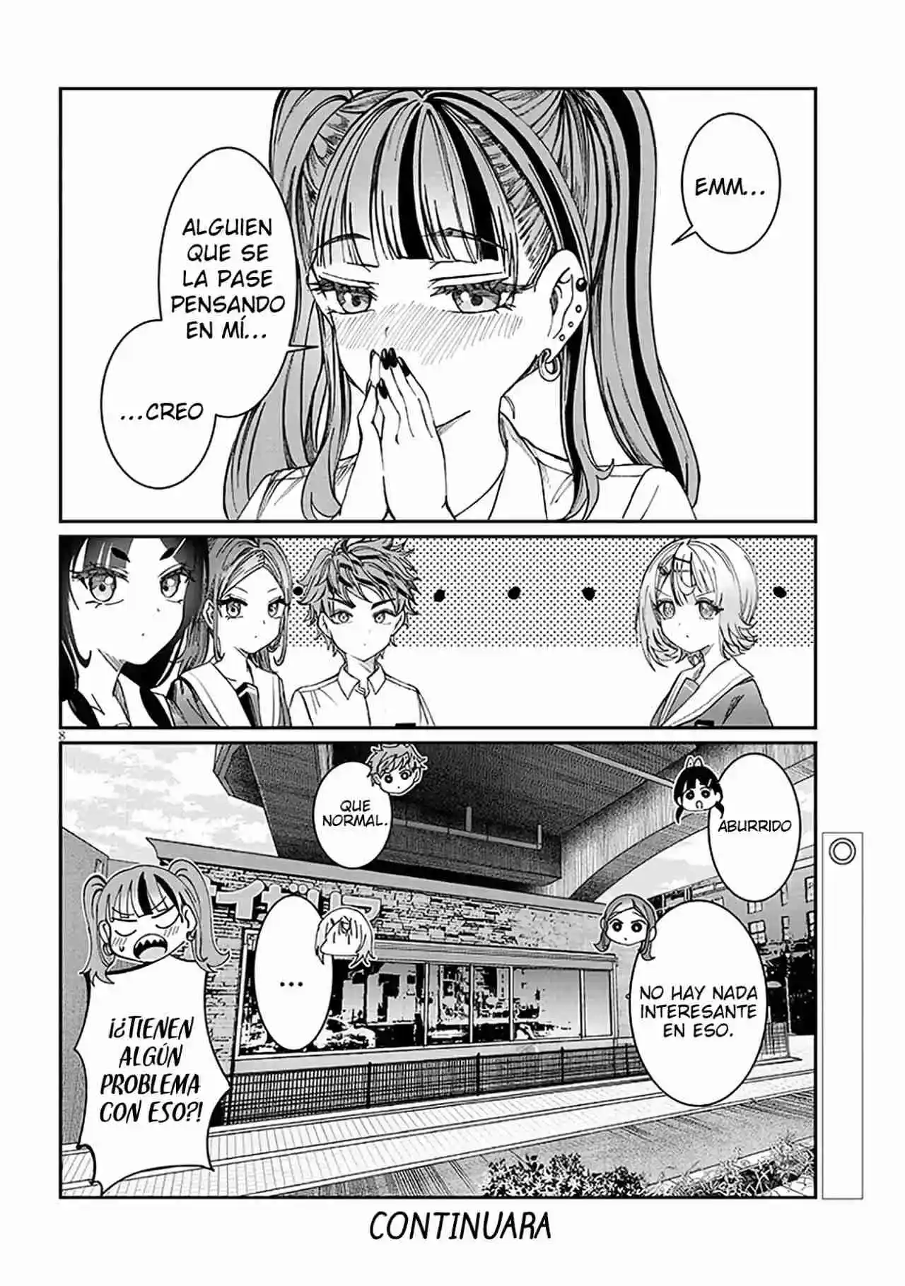 Kimi Wa Yakamashi Tojite Yo Kuchi Wo! - Capítulo 36 - Página 9 - LectorTMOo