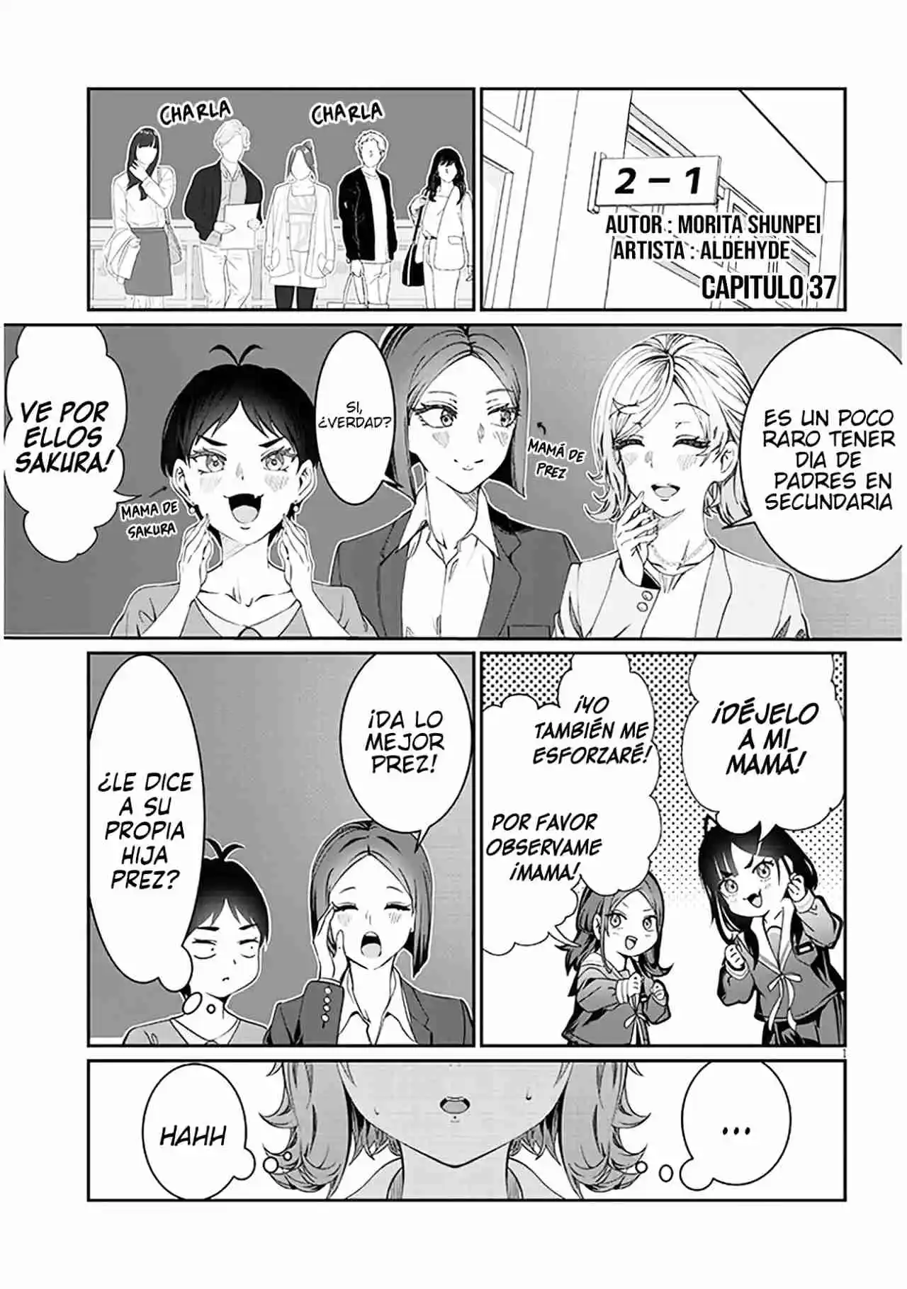 Kimi Wa Yakamashi Tojite Yo Kuchi Wo! - Capítulo 37 - Página 2 - LectorTMOo