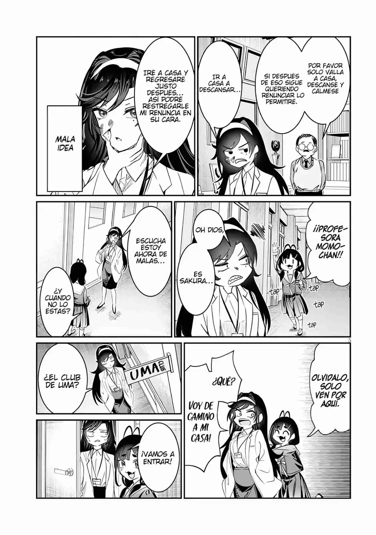 Kimi Wa Yakamashi Tojite Yo Kuchi Wo! - Capítulo 38 - Página 6 - LectorTMOo