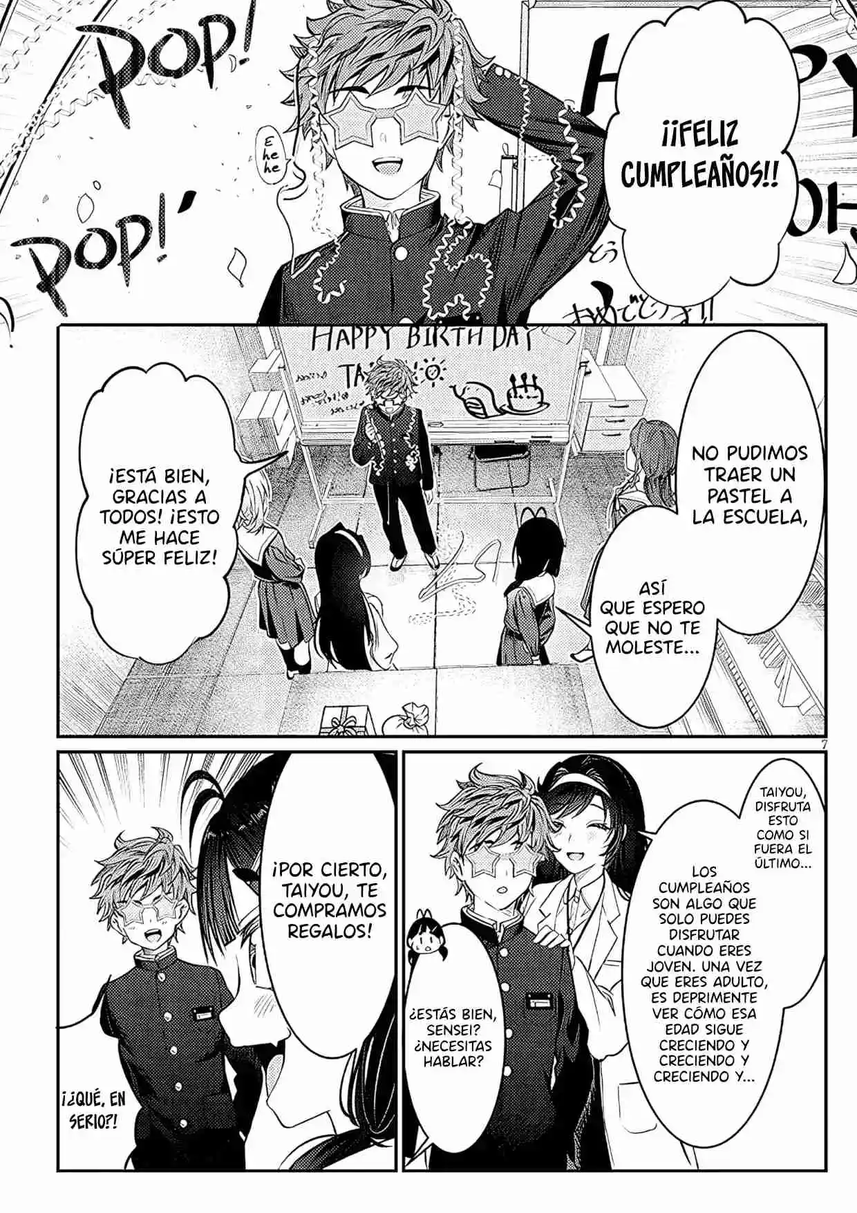 Kimi Wa Yakamashi Tojite Yo Kuchi Wo! - Capítulo 39 - Página 8 - LectorTMOo