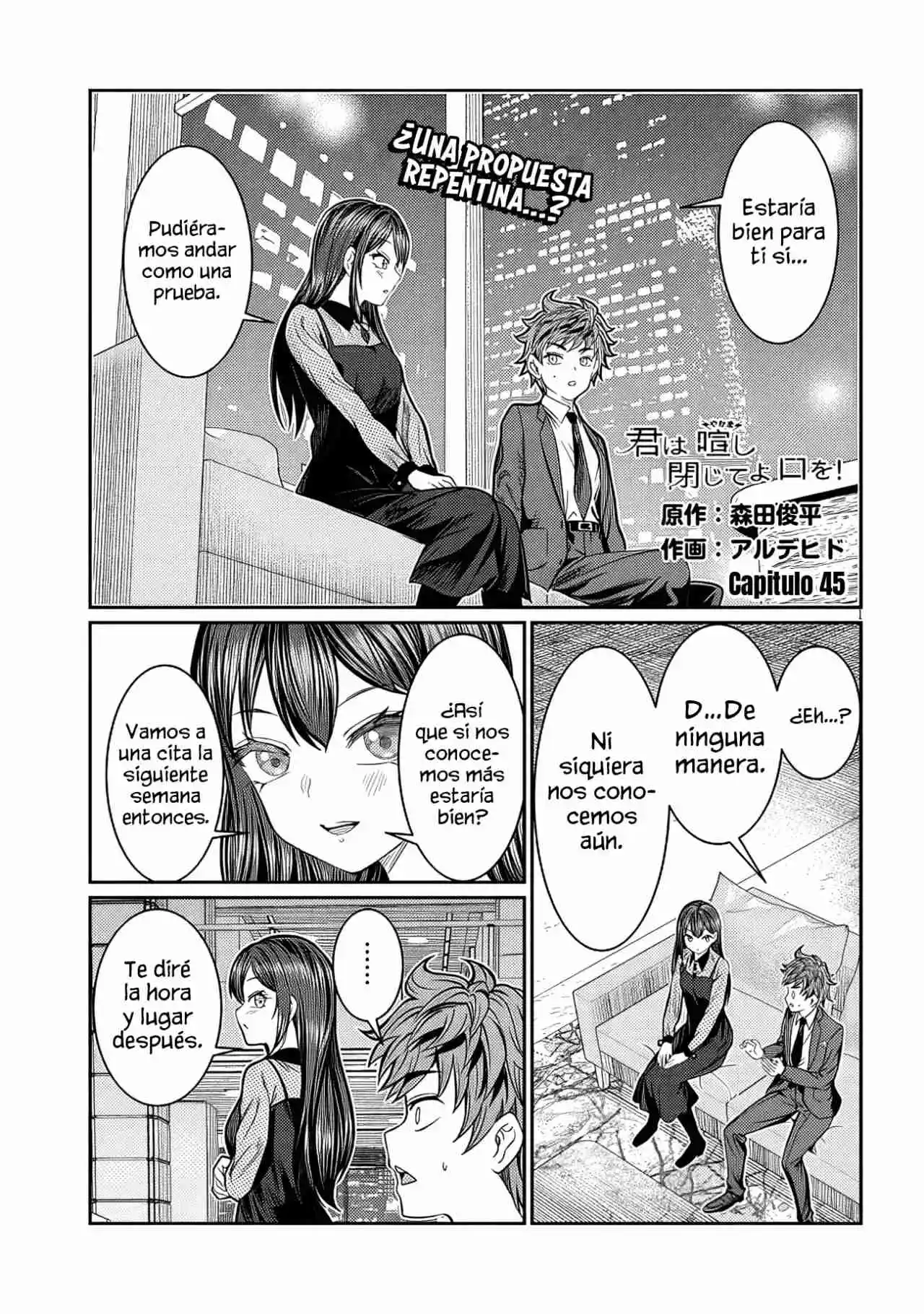 Kimi Wa Yakamashi Tojite Yo Kuchi Wo! - Capítulo 45 - Página 11 - LectorTMOo
