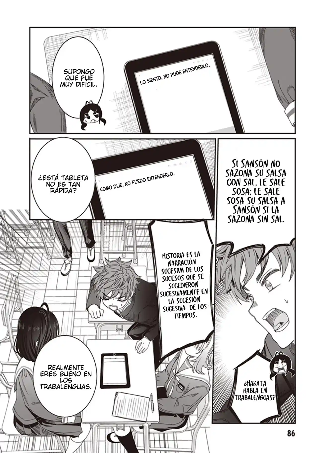 Kimi Wa Yakamashi Tojite Yo Kuchi Wo! - Capítulo 6 - Página 5 - LectorTMOo
