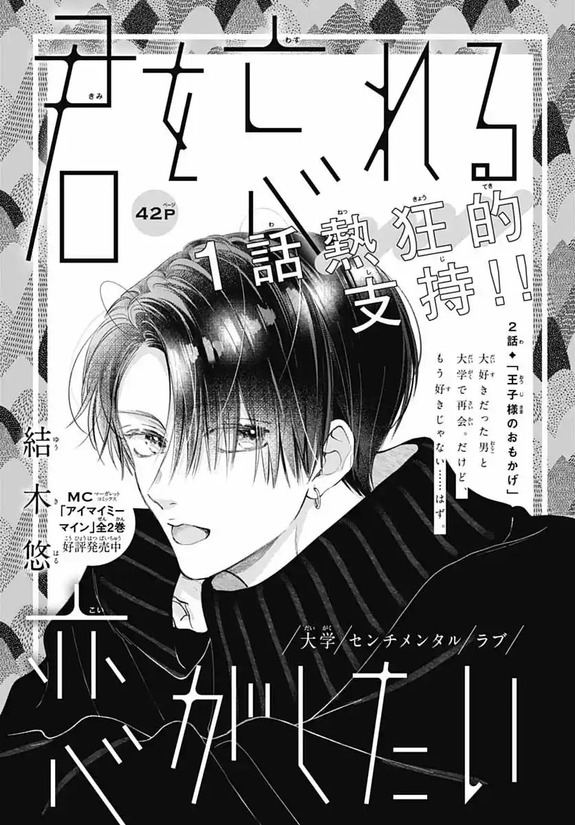 Kimi Wo Wasureru Koi Ga Shitai - Capítulo 2 - Página 4 - LectorTMOo