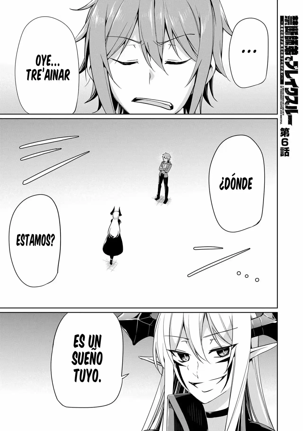 Kindan Shitei De Break Through: Yuusha No Musuko Ga Maou No Deshi De Nani Ga Warui - Capítulo 6 - Página 3 - LectorTMOo