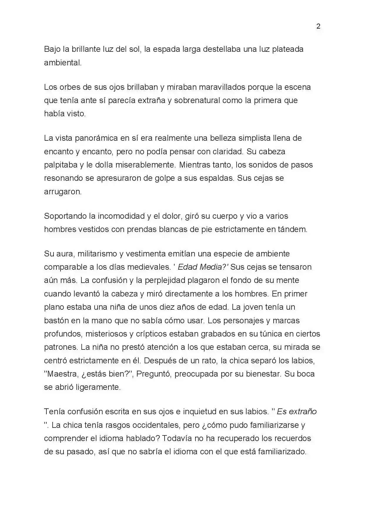 King Arthur: Round Table Rhapsody (Novela) - Capítulo 1 - Página 2 - LectorTMOo