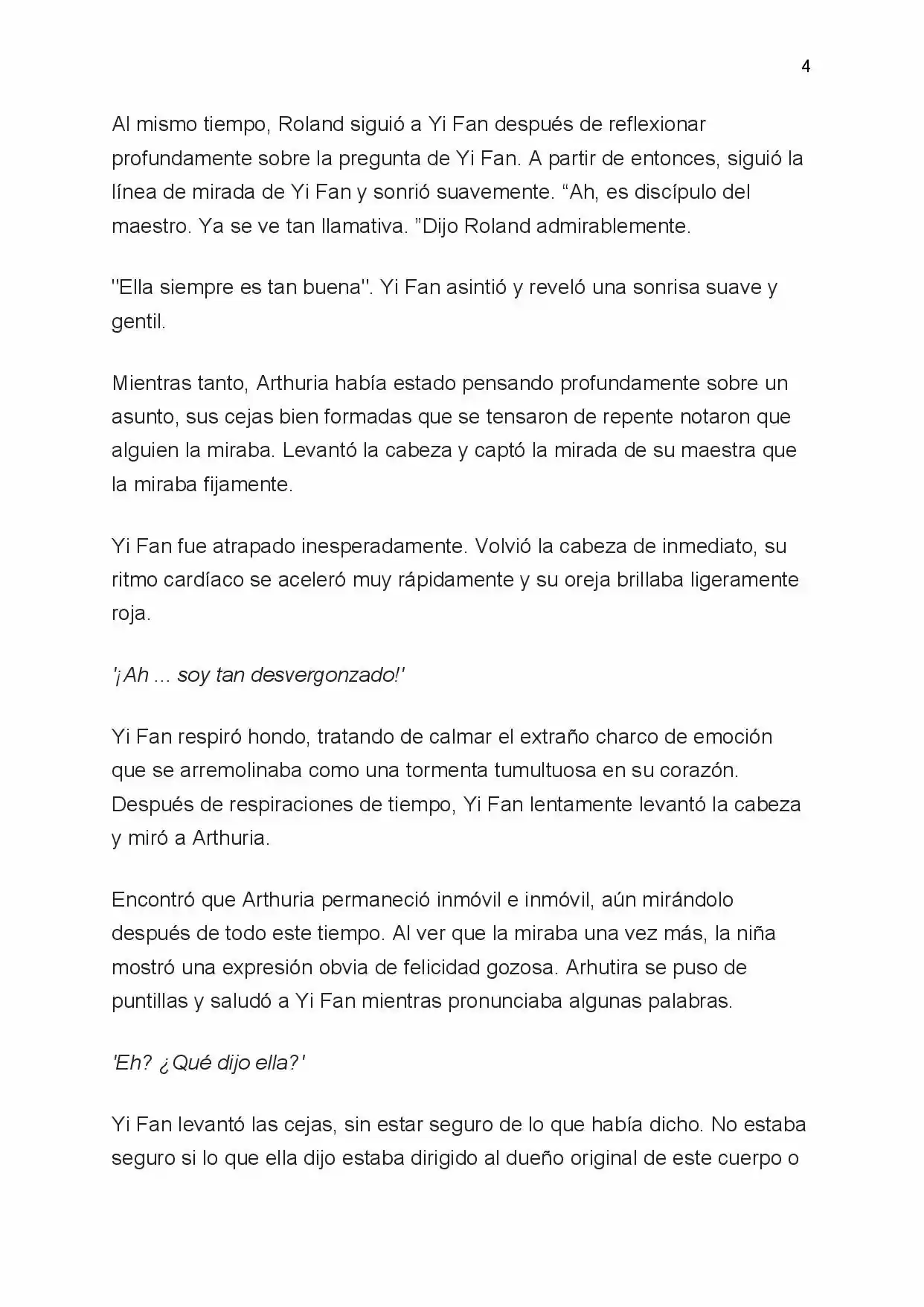 King Arthur: Round Table Rhapsody (Novela) - Capítulo 4 - Página 4 - LectorTMOo