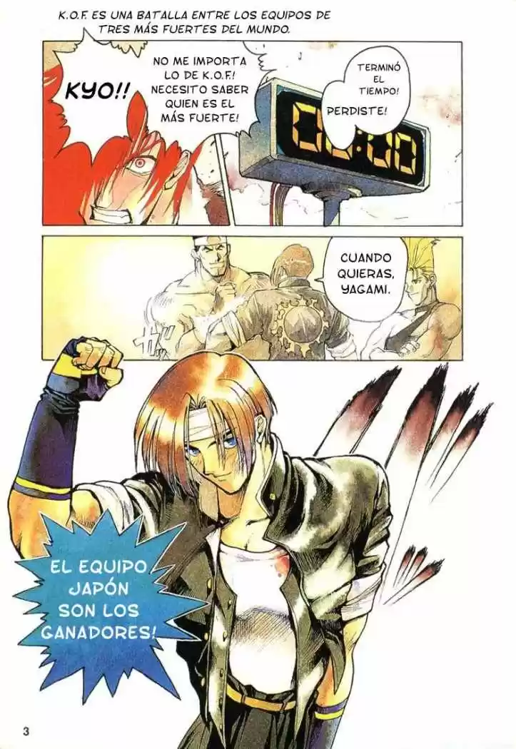 King Of Fighters Kyo - Capítulo 1 - Página 5 - LectorTMOo