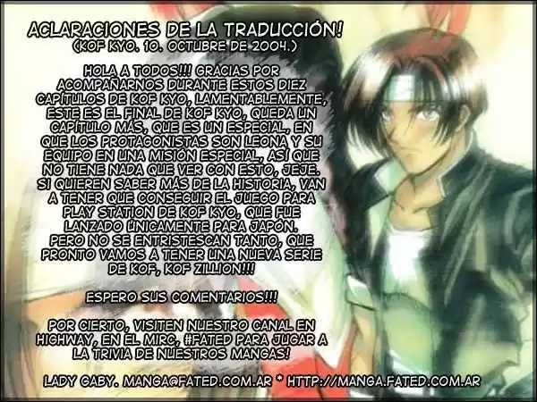 King Of Fighters Kyo - Capítulo 10 - Página 31 - LectorTMOo