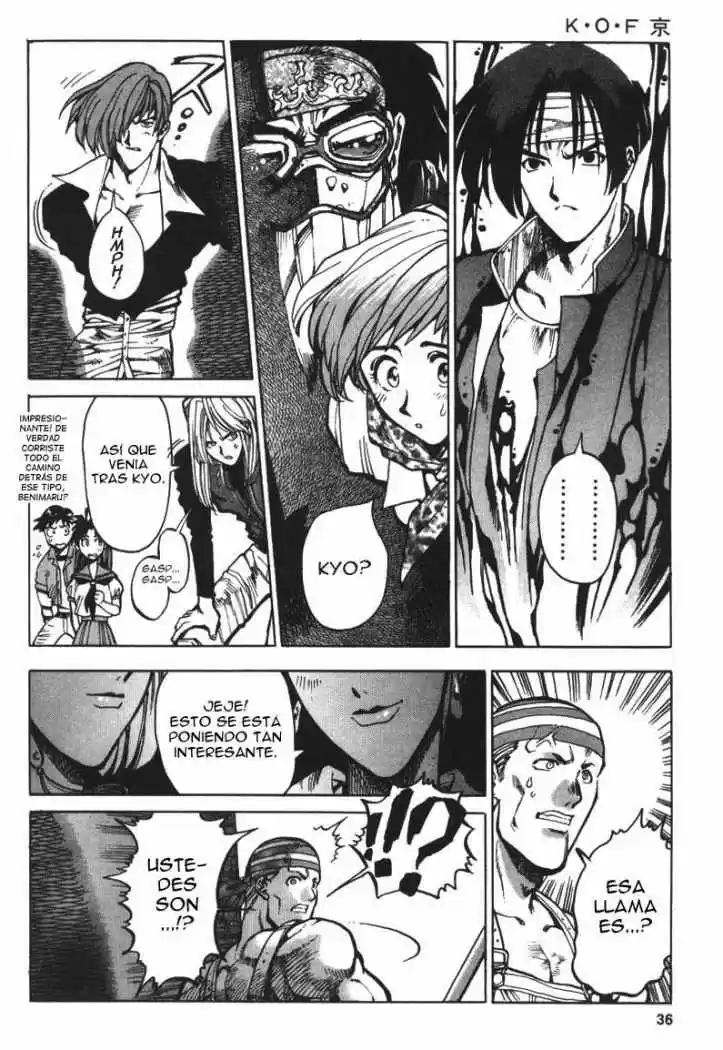 King Of Fighters Kyo - Capítulo 7 - Página 33 - LectorTMOo