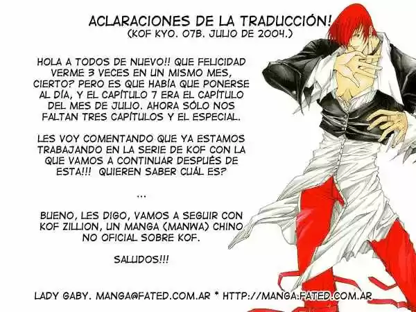 King Of Fighters Kyo - Capítulo 7 - Página 37 - LectorTMOo