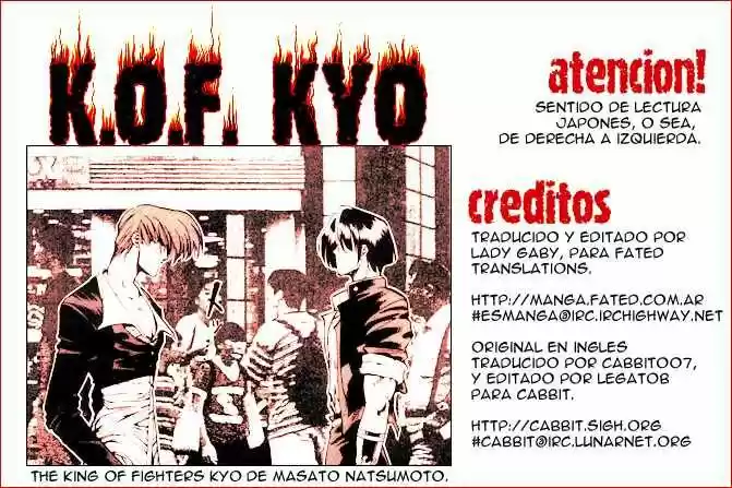 King Of Fighters Kyo - Capítulo 8 - Página 36 - LectorTMOo
