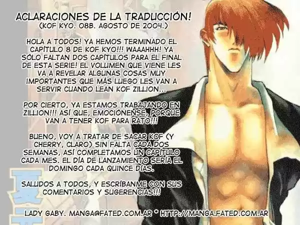 King Of Fighters Kyo - Capítulo 8 - Página 37 - LectorTMOo