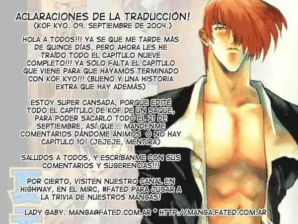 King Of Fighters Kyo - Capítulo 9 - Página 33 - LectorTMOo