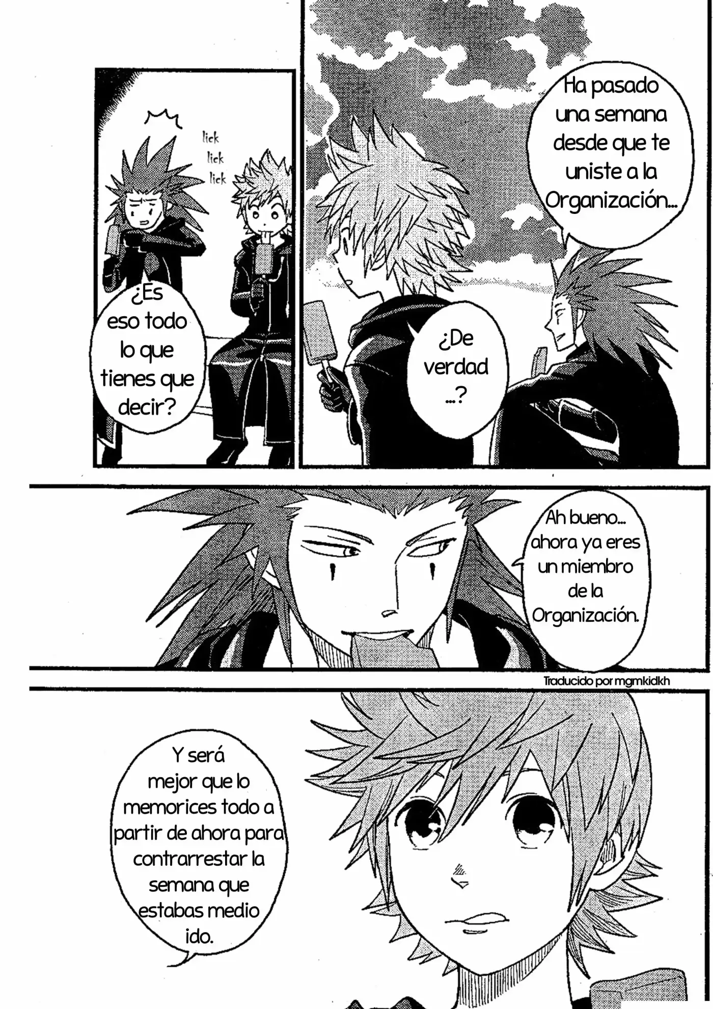 Kingdom Hearts 358 2 Days - Capítulo 1.05 - Página 14 - LectorTMOo