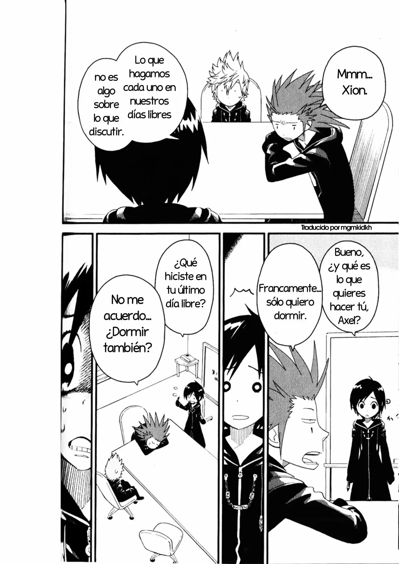 Kingdom Hearts 358 2 Days - Capítulo 14 - Página 4 - LectorTMOo