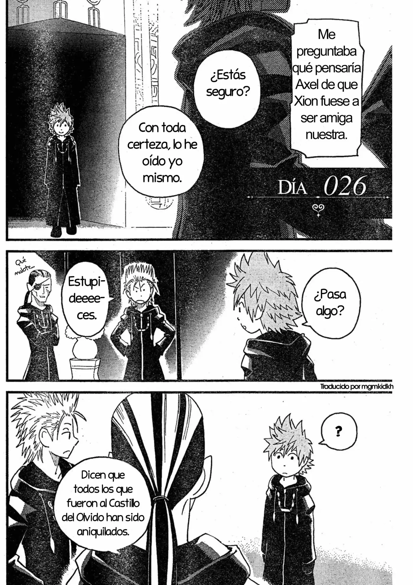 Kingdom Hearts 358 2 Days - Capítulo 3.05 - Página 8 - LectorTMOo