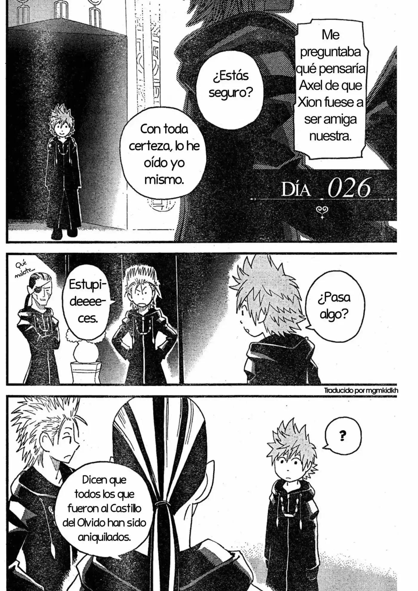 Kingdom Hearts 358 2 Days - Capítulo 3.5 - Página 8 - LectorTMOo