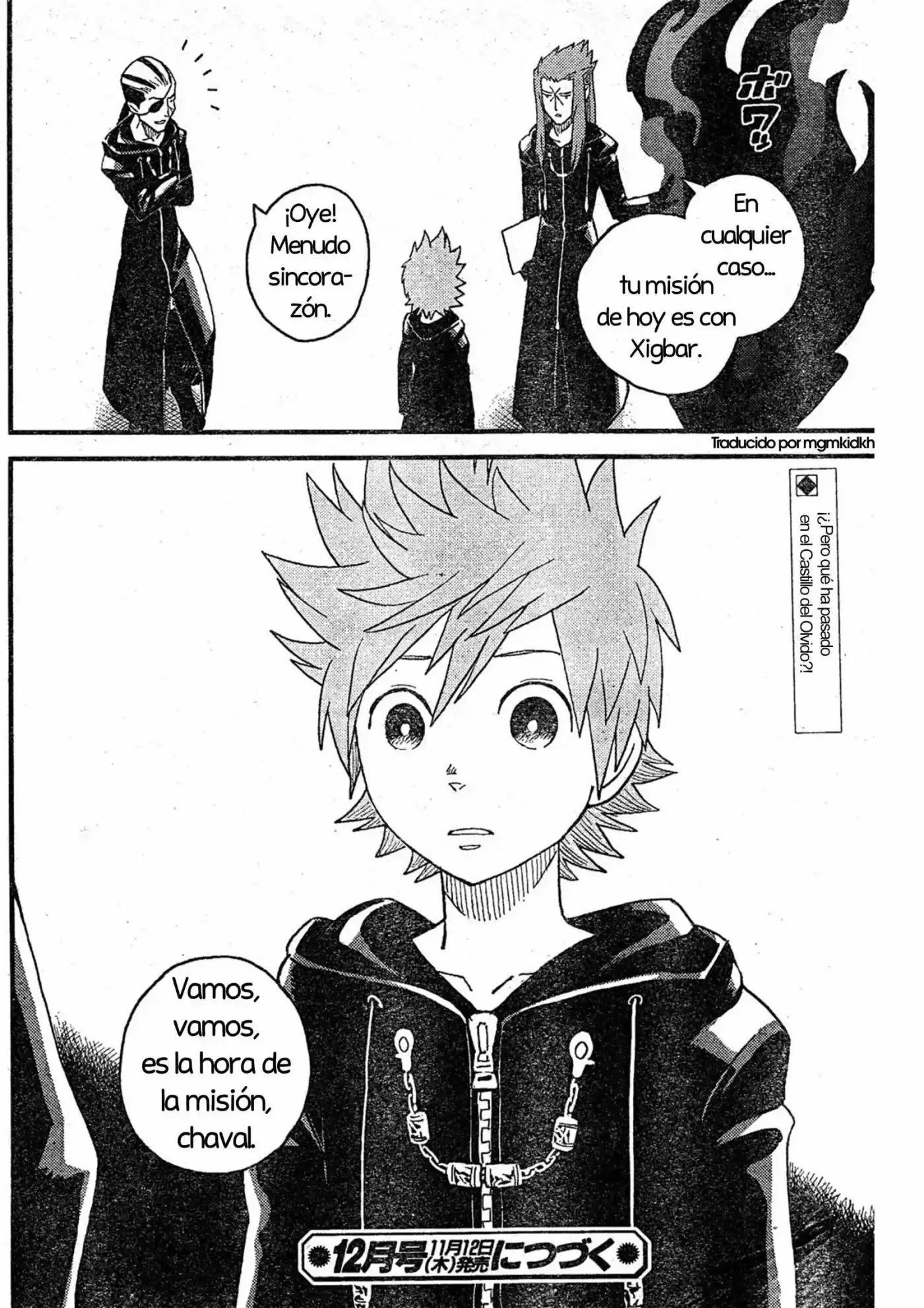 Kingdom Hearts 358 2 Days - Capítulo 3.5 - Página 12 - LectorTMOo