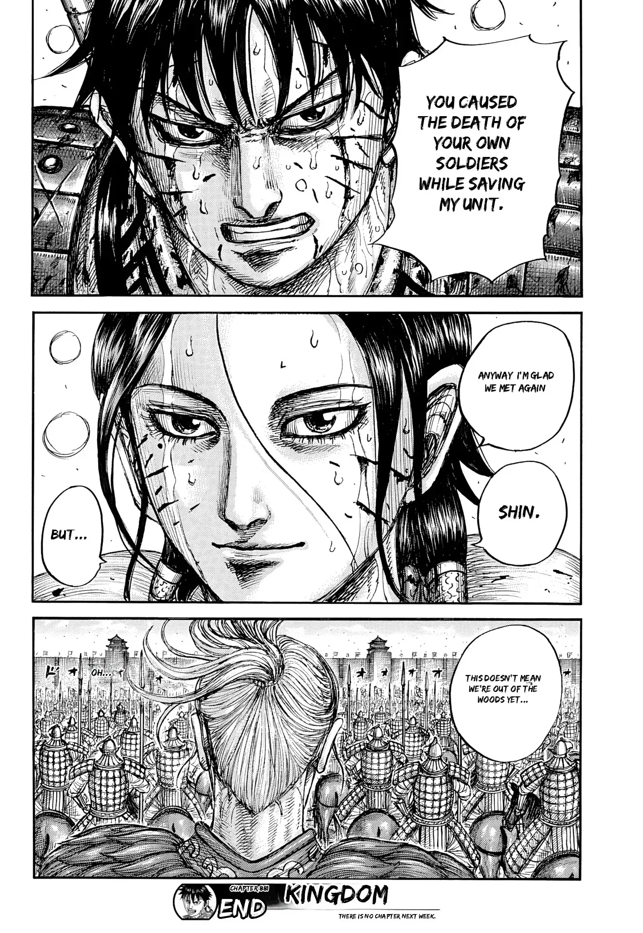 Kingdom capítulo 881 página 18