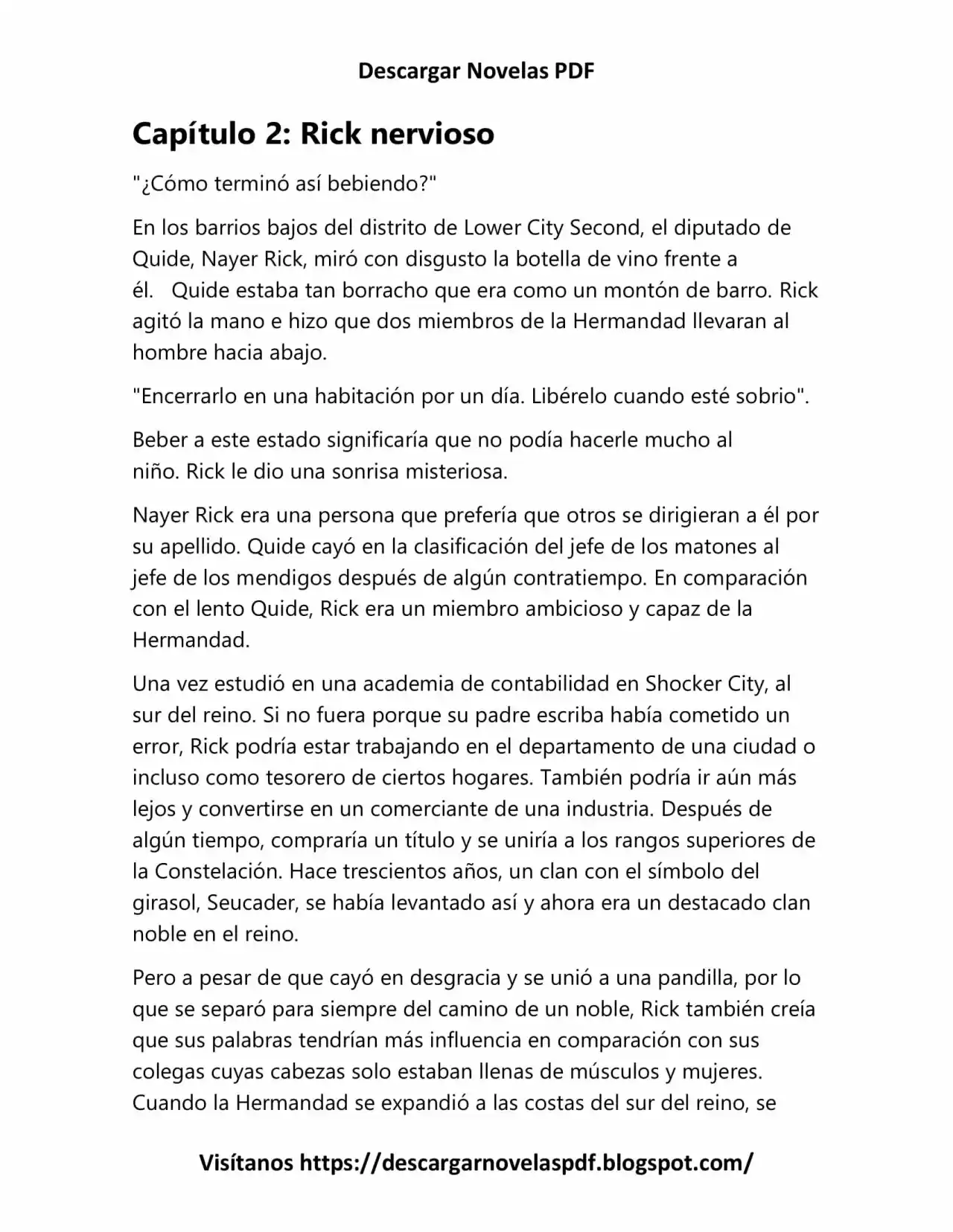Kingdoms Bloodline (Novela) - Capítulo 2 - Página 2 - LectorTMOo