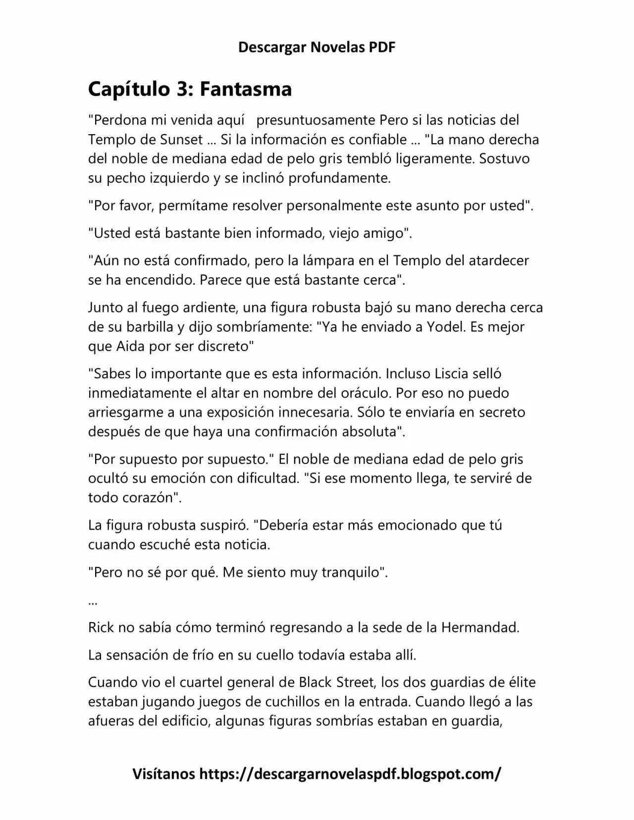 Kingdoms Bloodline (Novela) - Capítulo 3 - Página 1 - LectorTMOo