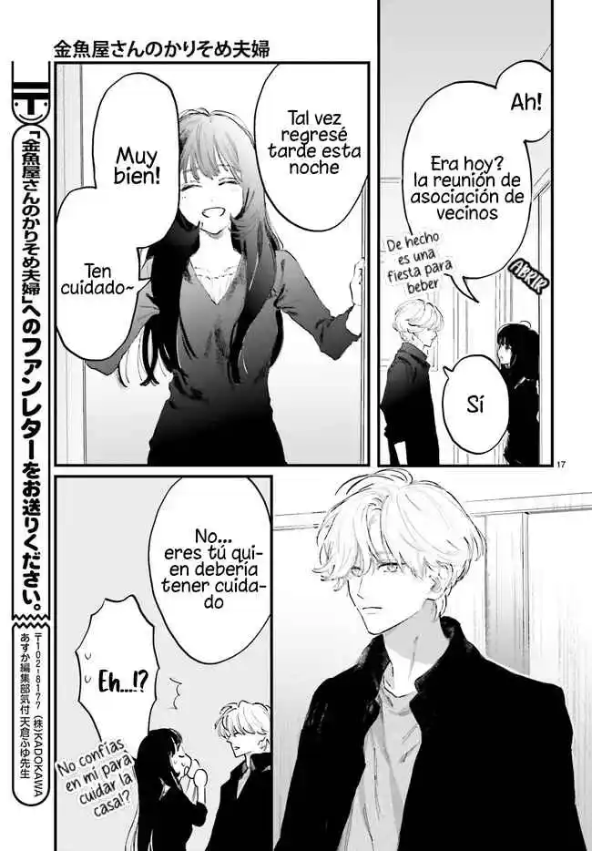 Kingyoya-san No Karisome Fuufu - Capítulo 3 - Página 21 - LectorTMOo