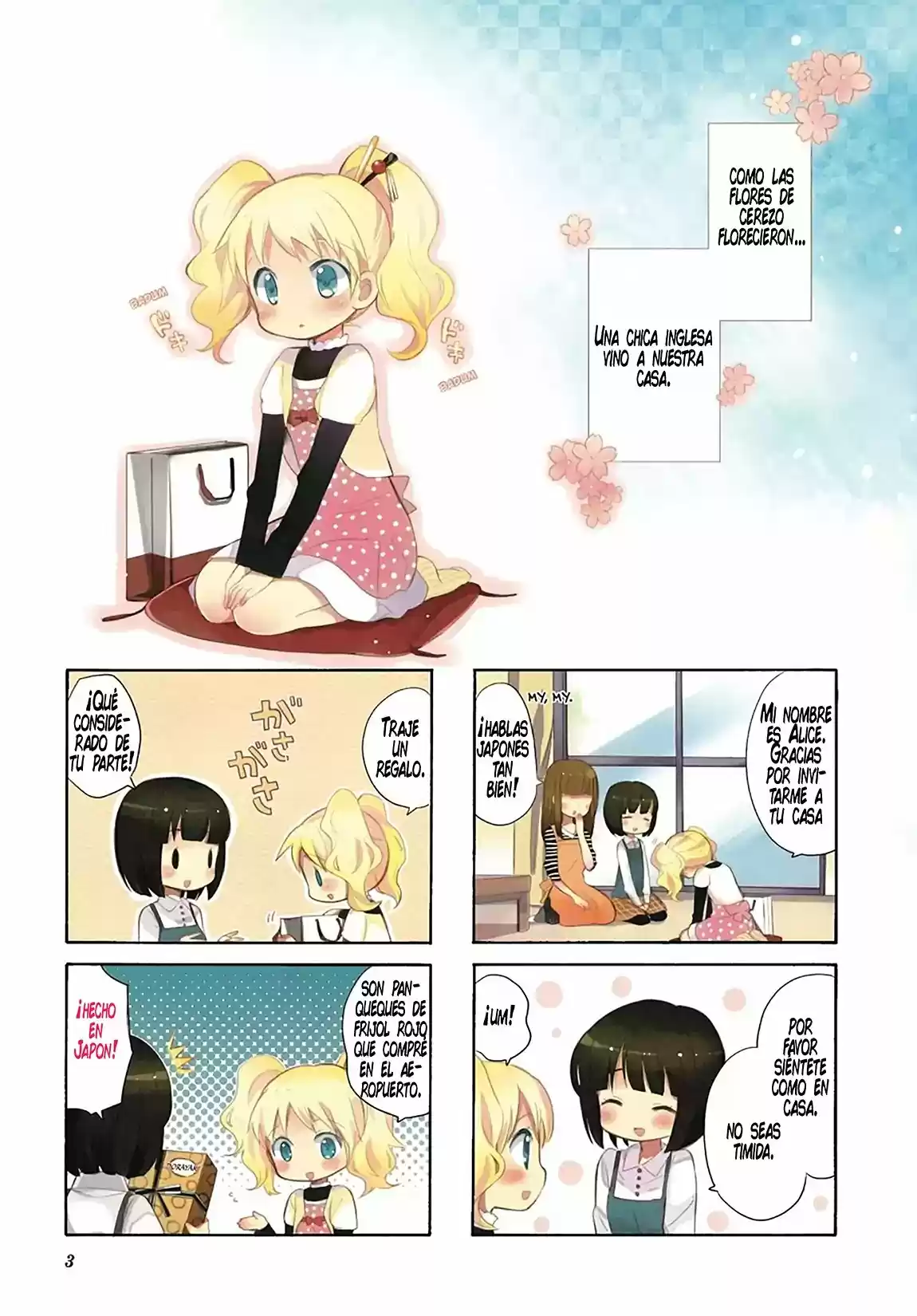 Kiniro Mosaic - Capítulo 1 - Página 4 - LectorTMOo