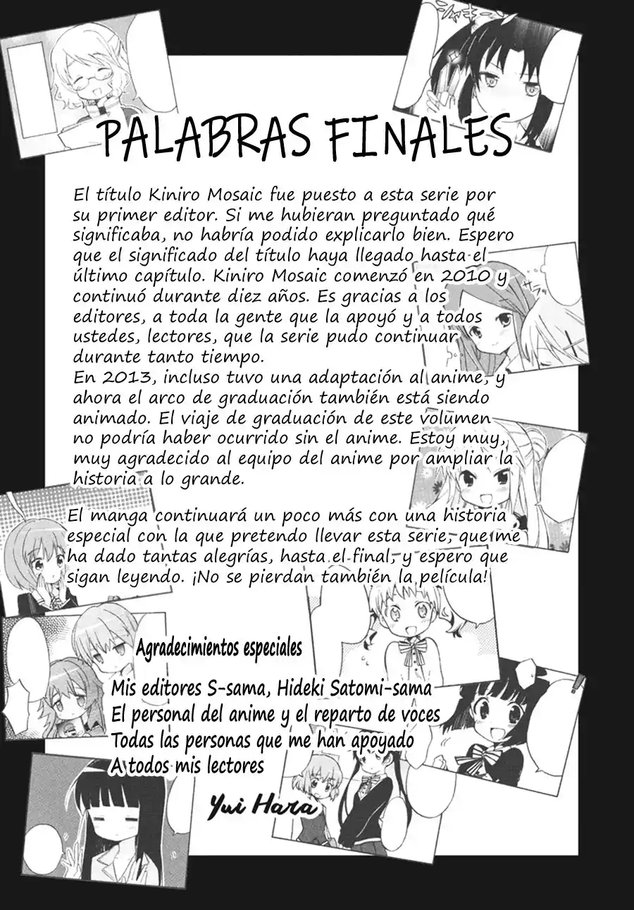 Kiniro Mosaic - Capítulo 123 - Página 14 - LectorTMOo