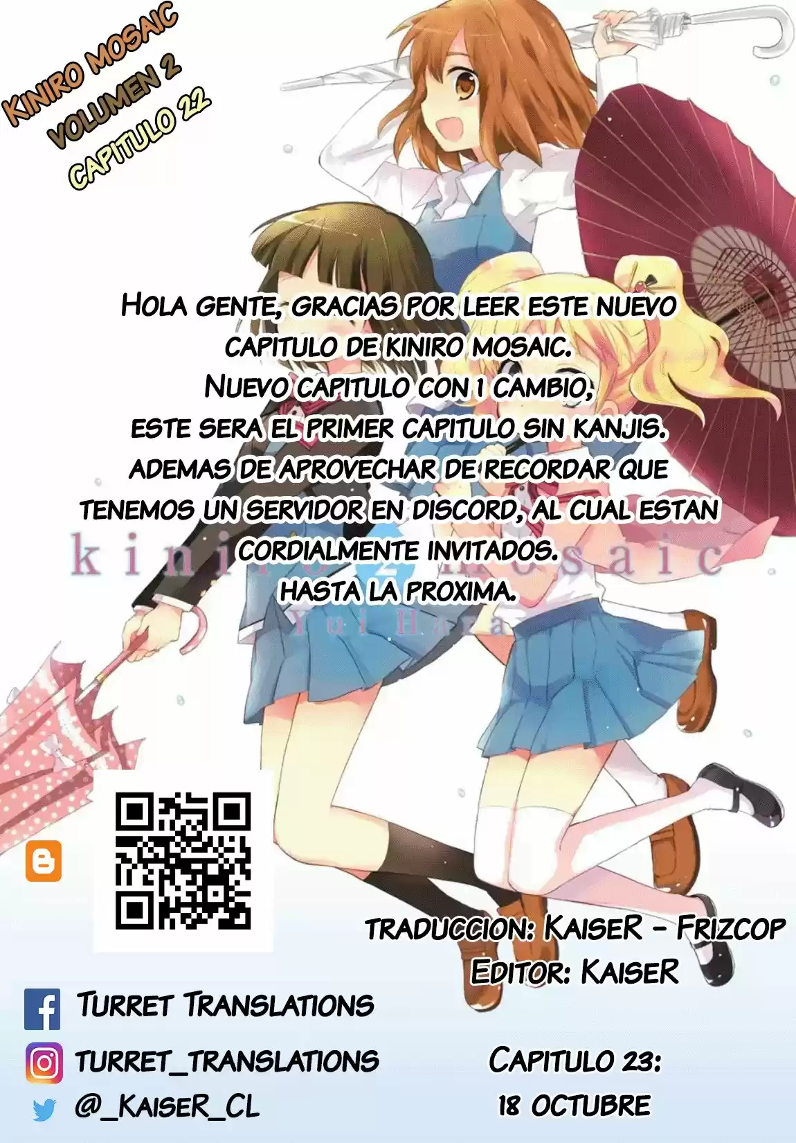 Kiniro Mosaic - Capítulo 22 - Página 10 - LectorTMOo