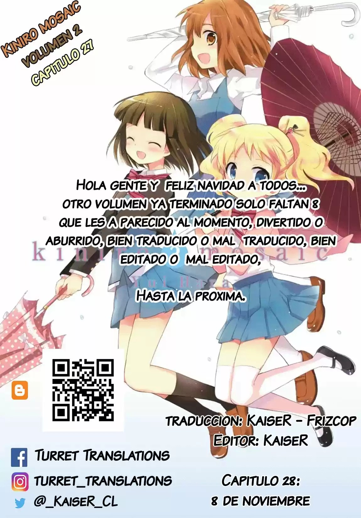 Kiniro Mosaic - Capítulo 27 - Página 20 - LectorTMOo