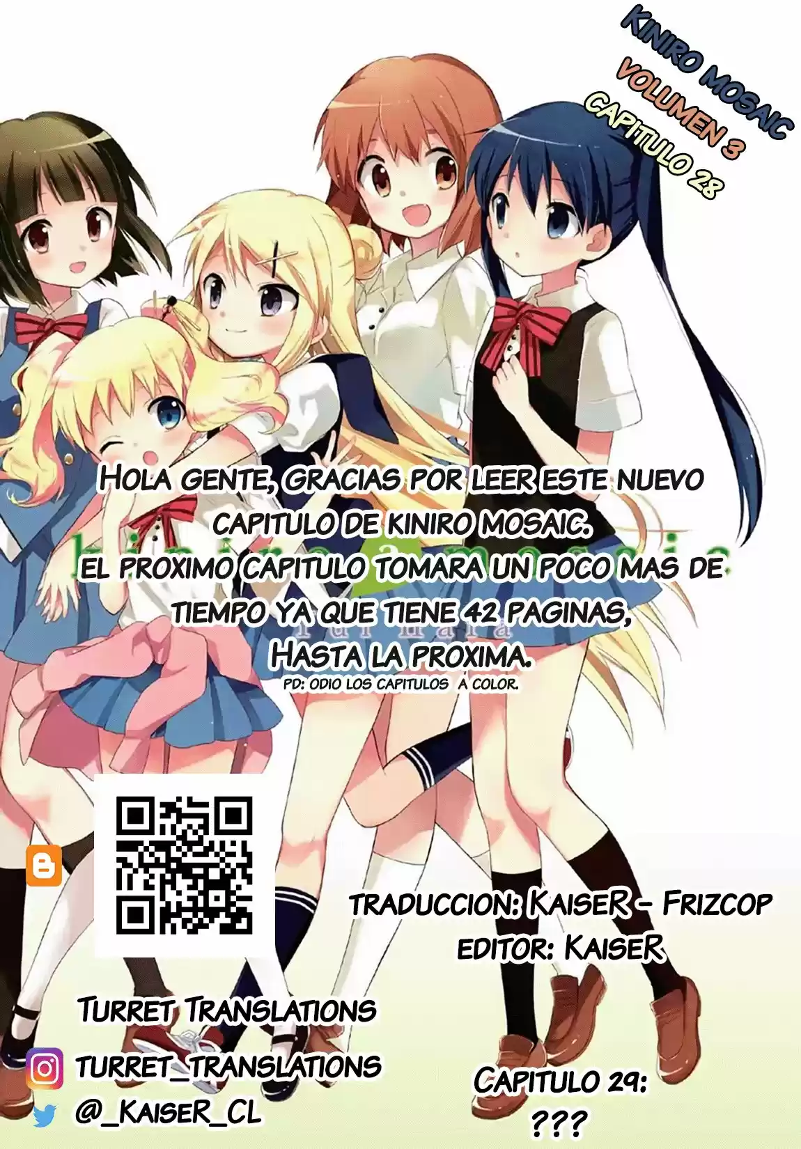 Kiniro Mosaic - Capítulo 28 - Página 10 - LectorTMOo