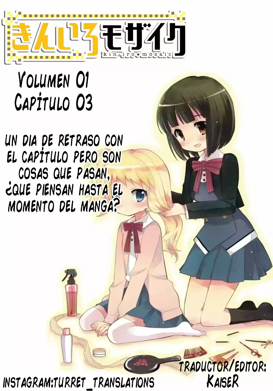 Kiniro Mosaic - Capítulo 3 - Página 10 - LectorTMOo