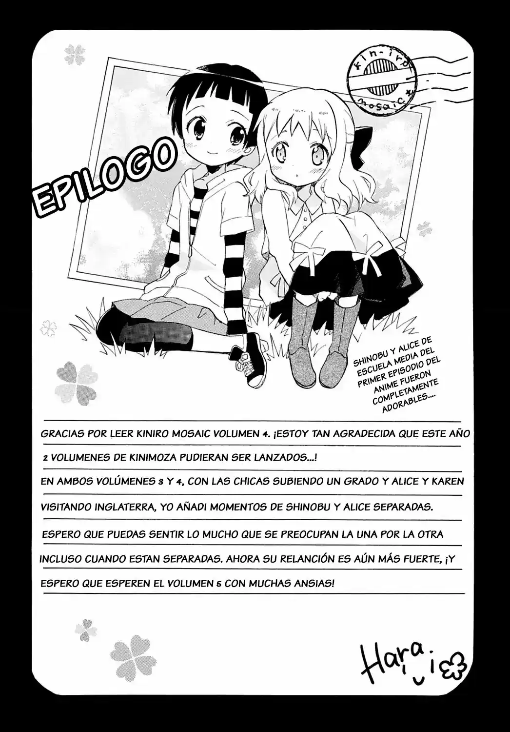 Kiniro Mosaic - Capítulo 40 - Página 20 - LectorTMOo