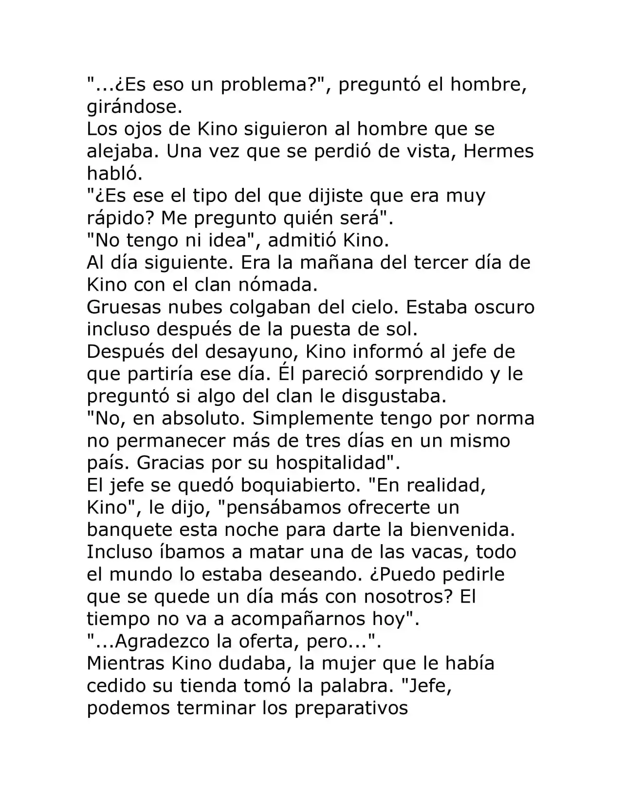 Kino No Tabi: The Beautiful World (Novela) - Capítulo 15 - Página 16 - LectorTMOo