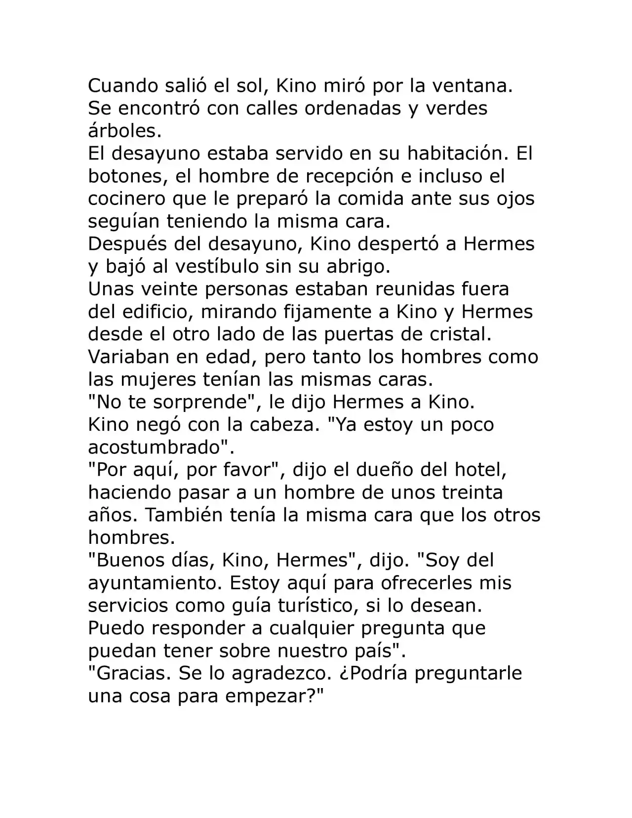 Kino No Tabi: The Beautiful World (Novela) - Capítulo 17 - Página 10 - LectorTMOo