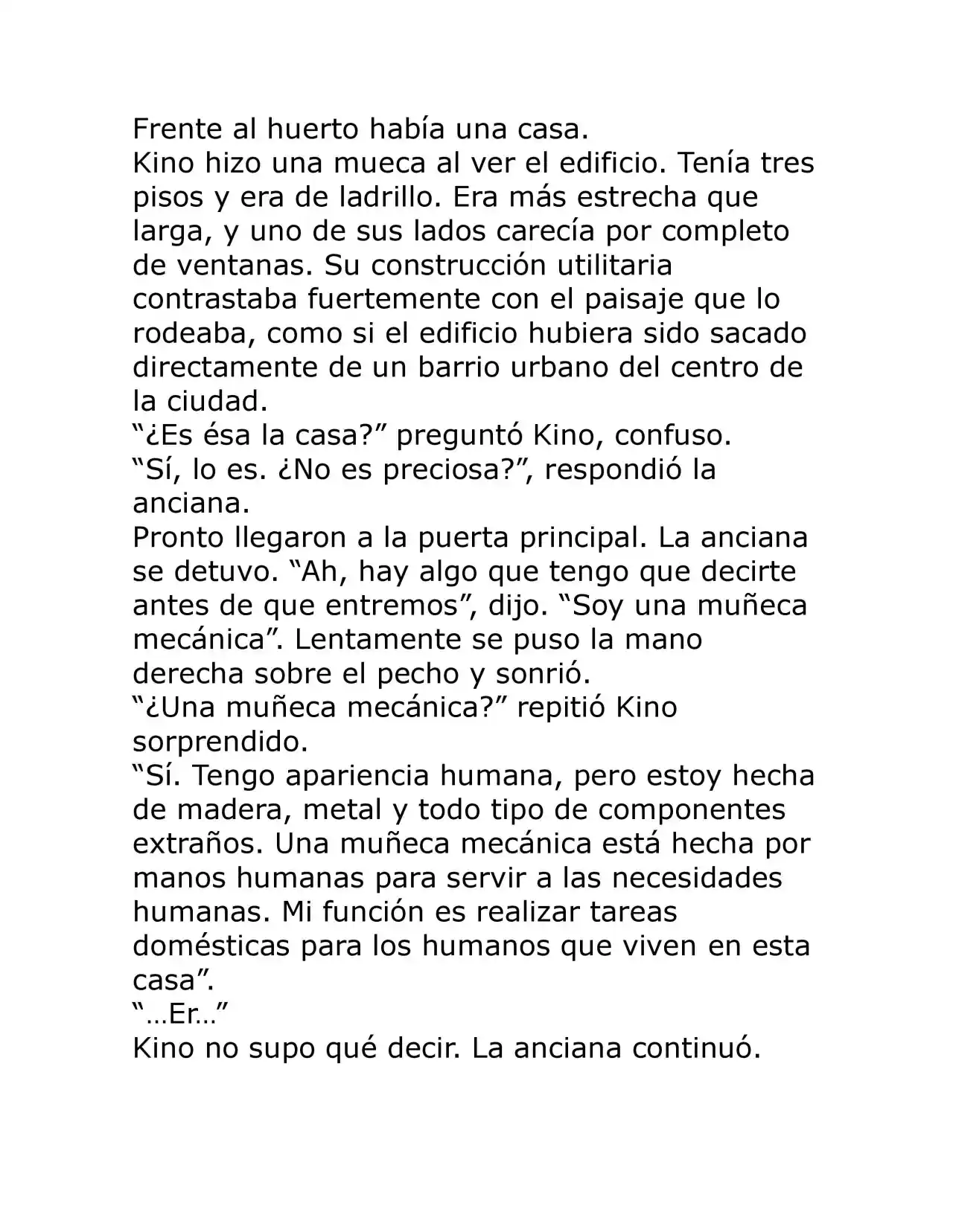 Kino No Tabi: The Beautiful World (Novela) - Capítulo 18 - Página 4 - LectorTMOo