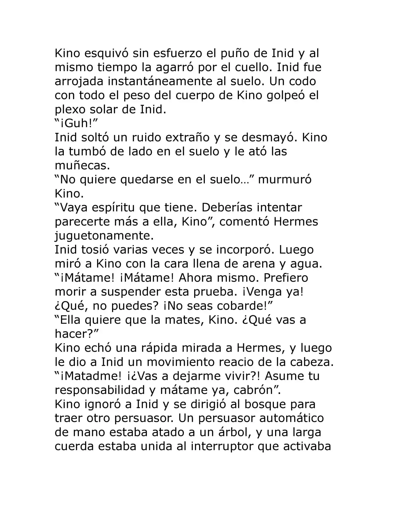 Kino No Tabi: The Beautiful World (Novela) - Capítulo 20 - Página 13 - LectorTMOo