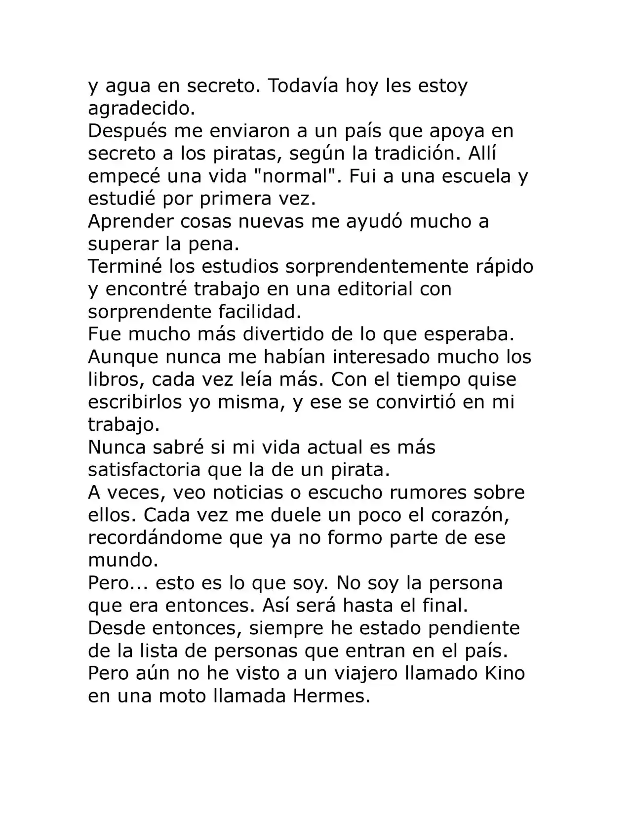 Kino No Tabi: The Beautiful World (Novela) - Capítulo 20 - Página 18 - LectorTMOo