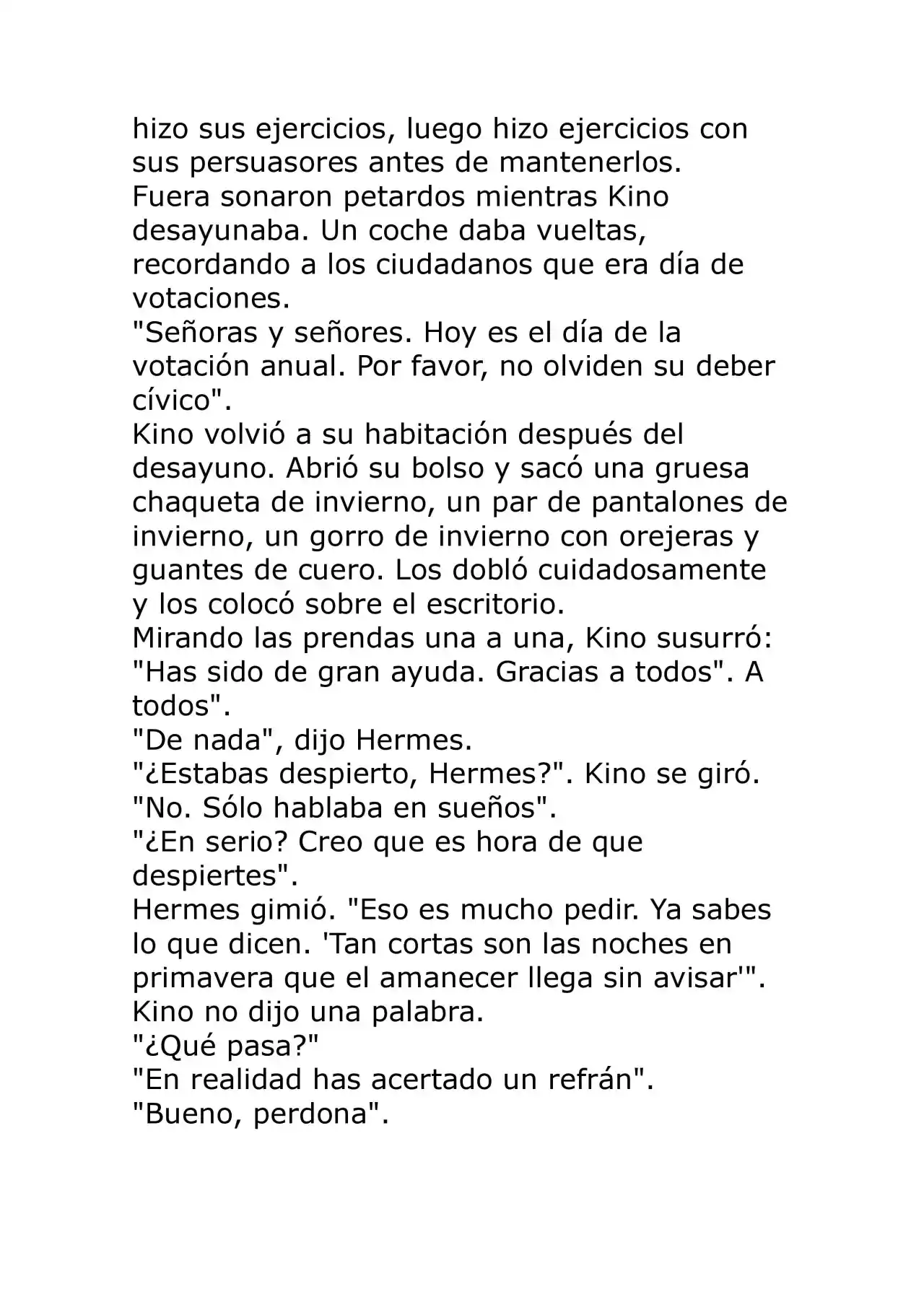 Kino No Tabi: The Beautiful World (Novela) - Capítulo 26 - Página 7 - LectorTMOo