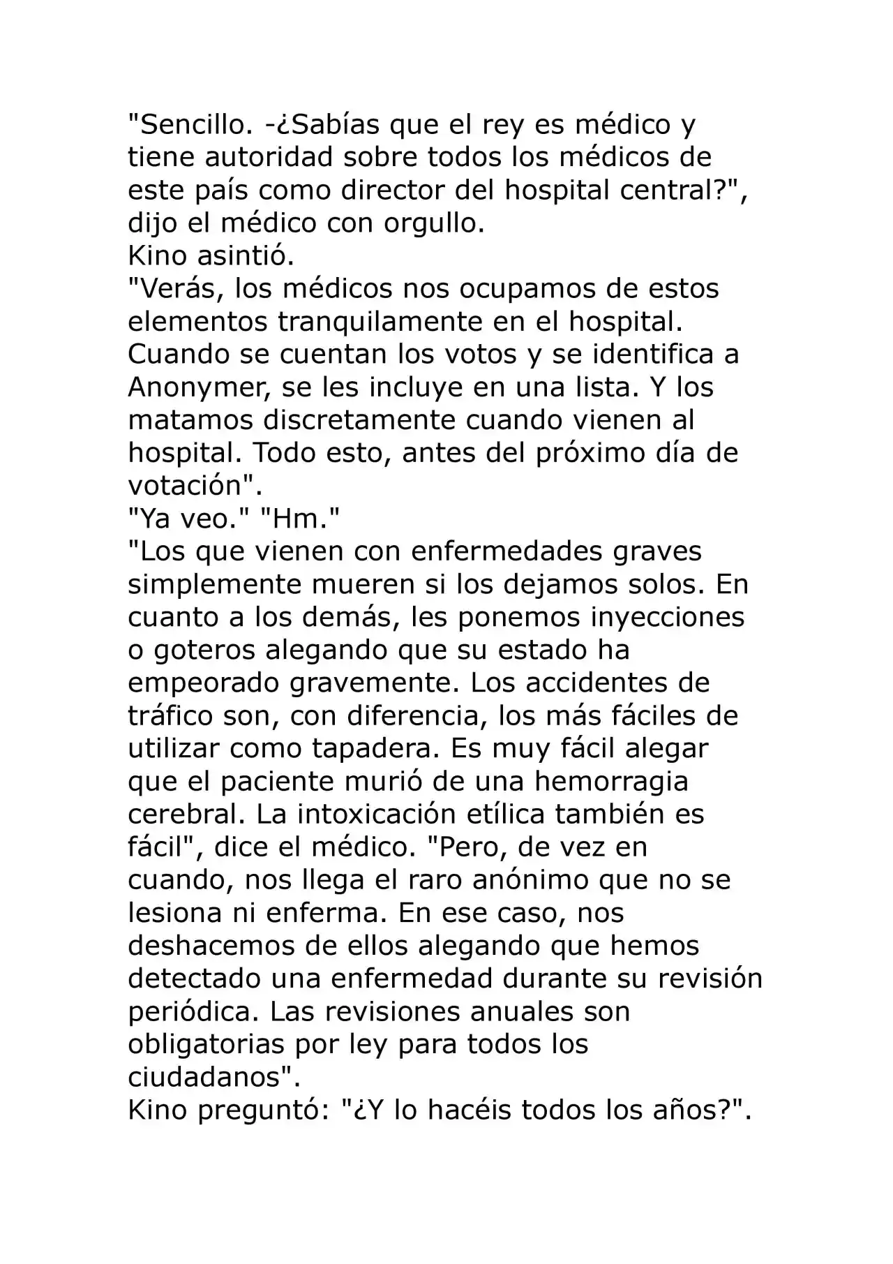 Kino No Tabi: The Beautiful World (Novela) - Capítulo 26 - Página 15 - LectorTMOo