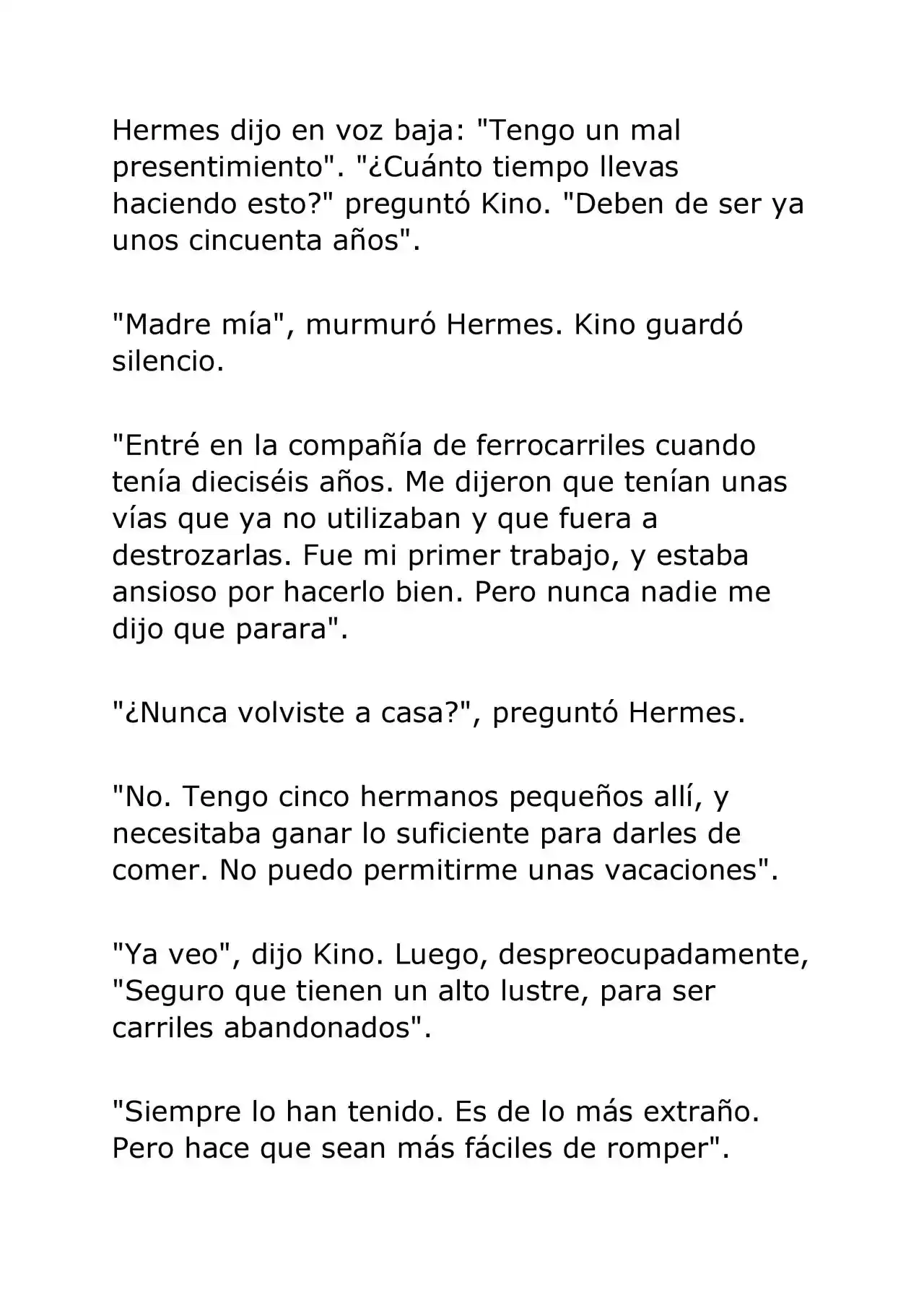 Kino No Tabi: The Beautiful World (Novela) - Capítulo 3 - Página 14 - LectorTMOo